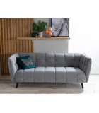 Sofa CASTELLO 3 VELVET grey order